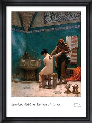 Framed Bath, ca. 1880-1885 Print