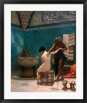 Framed Bath, ca. 1880-1885 Print