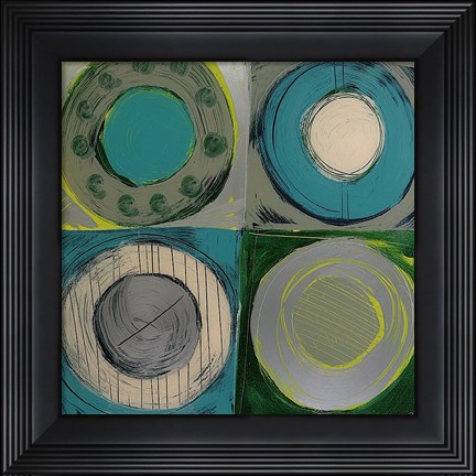 Framed Aquamarine Print