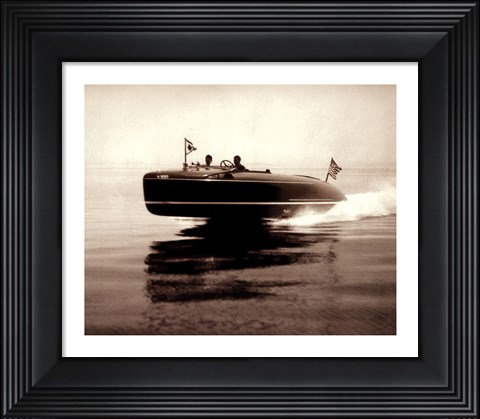 Framed Lake Cruiser Print