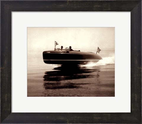 Framed Lake Cruiser Print