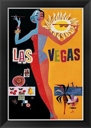 Framed Las Vegas Print