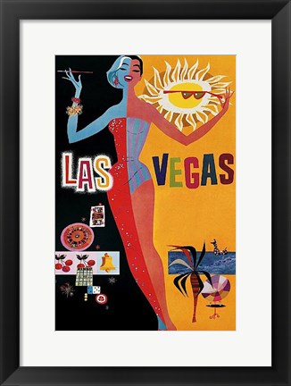 Framed Las Vegas Print