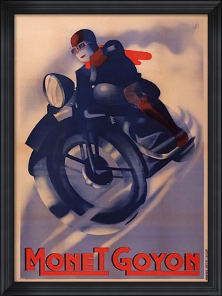 Framed Monet Goyon Print