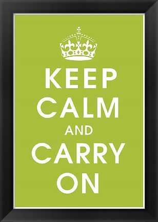 Framed Keep Calm (kiwi) Print