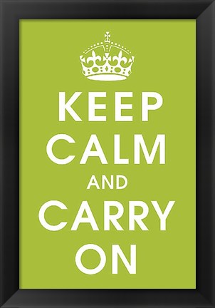 Framed Keep Calm (kiwi) Print