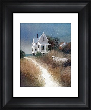 Framed Sand Path Print