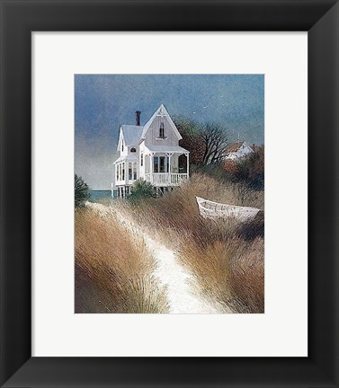 Framed Sand Path Print