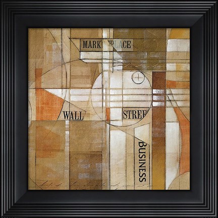 Framed Marketplace Print