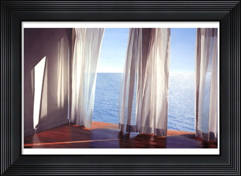 Framed Blues Come Through Print