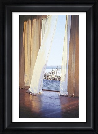 Framed Amber Light Print