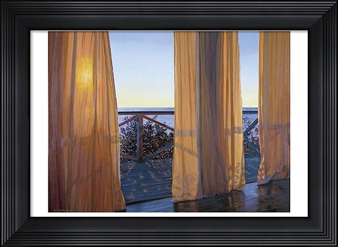 Framed Evening Interplay, 2000 Print