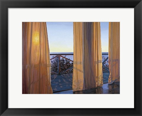 Framed Evening Interplay, 2000 Print