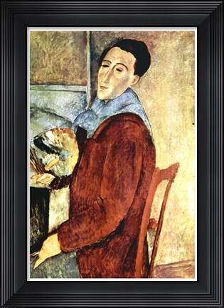 Framed Self Portrait Print