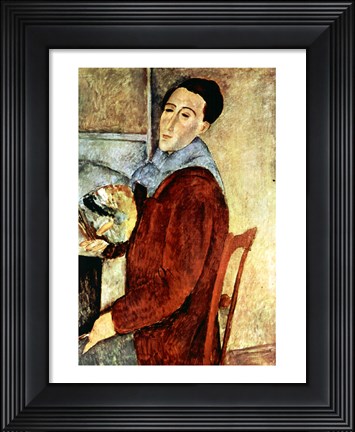 Framed Self Portrait Print