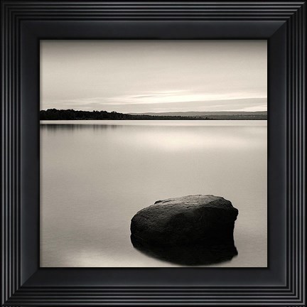 Framed Solo Floating on Ottawa River, Study #2 (detail) Print