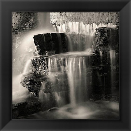 Framed Waterfall, Study #1 Print