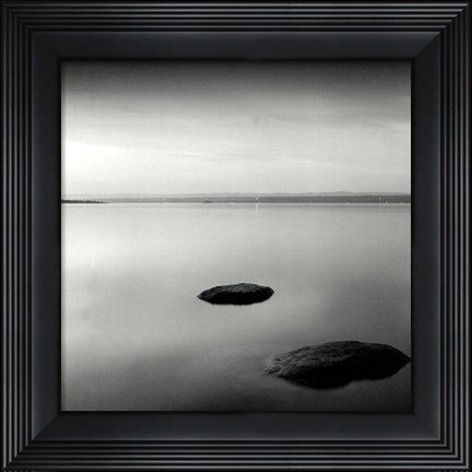 Framed Night on Ottawa River Print