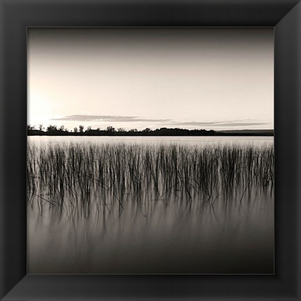 Framed Sunset on Ottawa River, Study #2 Print