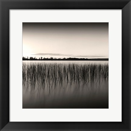 Framed Sunset on Ottawa River, Study #2 Print