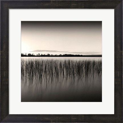 Framed Sunset on Ottawa River, Study #2 Print