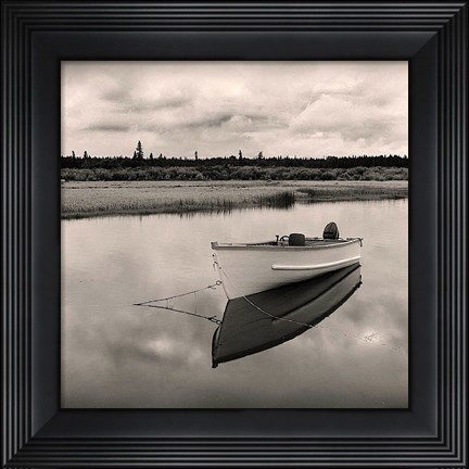 Framed Double-Tied Print