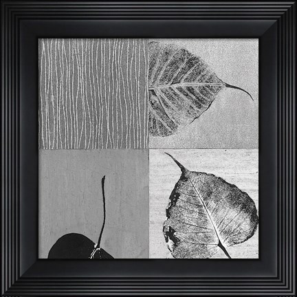 Framed Leaf Quad Print