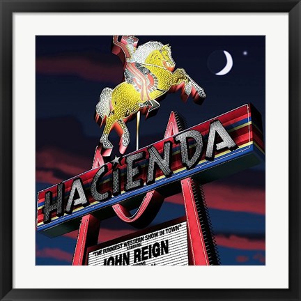 Framed Hacienda Print