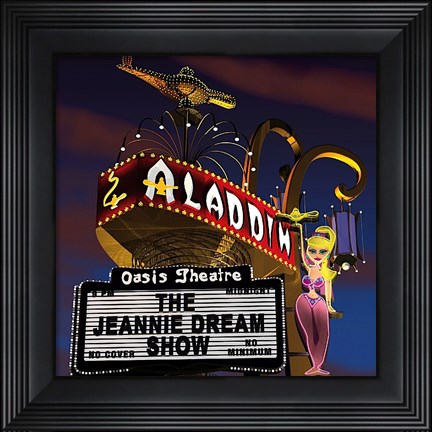 Framed Aladdin Print