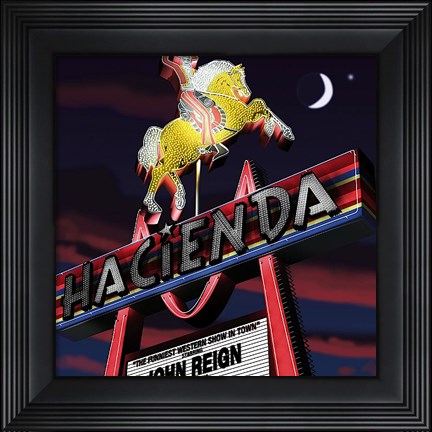 Framed Hacienda Print