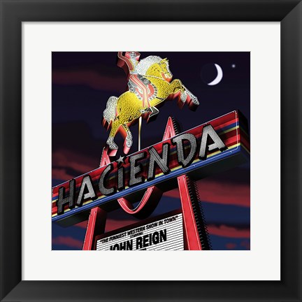 Framed Hacienda Print