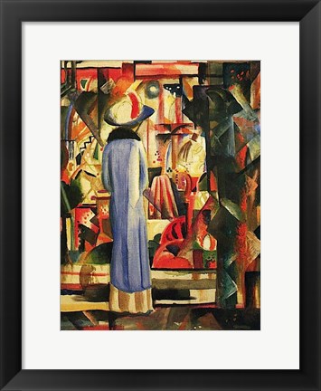 Framed Large Bright Showcase Print