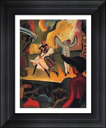 Framed Russian Ballet Print