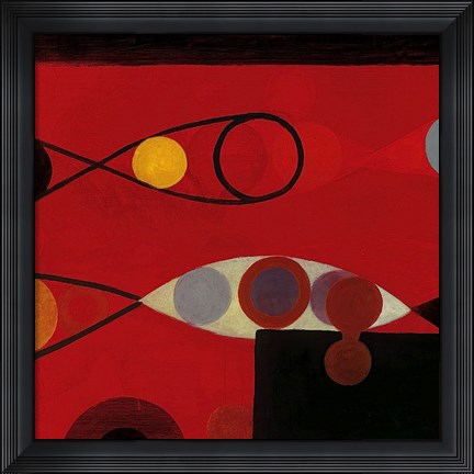 Framed 1957 #4 Print