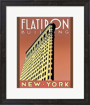 Framed Flatiron Building Print