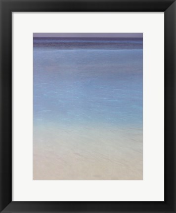 Framed Bleu 2 Print