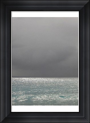 Framed Bleu 6 Print