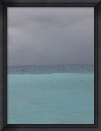 Framed Bleu 7 Print