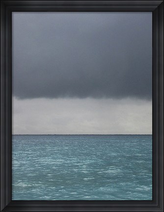 Framed Bleu 8 Print