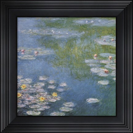Framed Nympheas at Giverny Print