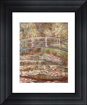 Framed Water Lily Pond, 1899 Print