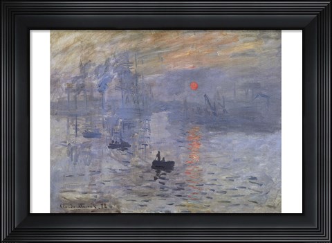Framed Impression, Sunrise Print