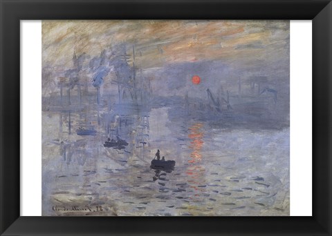 Framed Impression, Sunrise Print