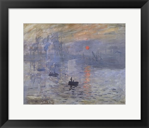 Framed Impression, Sunrise Print