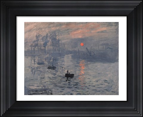 Framed Impression, Sunrise Print