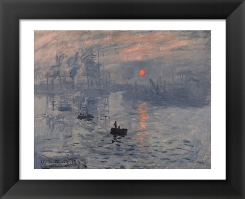 Framed Impression, Sunrise Print