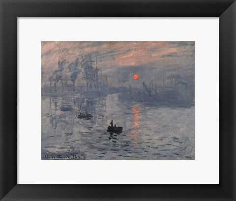 Framed Impression, Sunrise Print