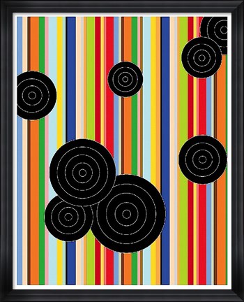Framed Multiple Universe, No Lines Print