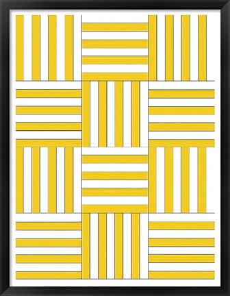 Framed Checkerboard Key Print