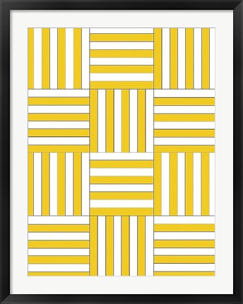 Framed Checkerboard Key Print